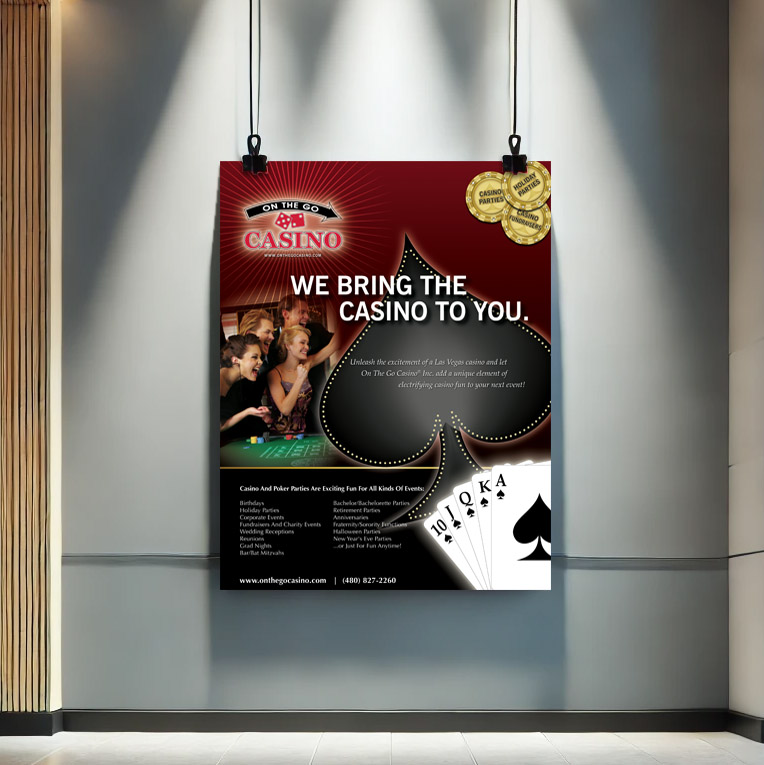 Poster (14mil Double White Popup)